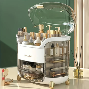 Spacious Multi-Layer Organizer for Cosmetics & Jewelry