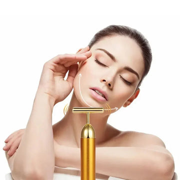 T-Shape Facial Roller Massager